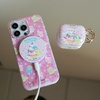 image:imageSonix x Sanrio Magnetic Charger for MagSafe for iPhone 16 iPhone 15 iPhone 14 iPhone 13 iPhone 12 Series  Fast Wireless Charger x 65ft Cable USBC  Hello Kitty Strawberry MilkHK  Friends Ice Cream Parlor