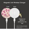 image:imageSonix x Sanrio Magnetic Charger for MagSafe for iPhone 16 iPhone 15 iPhone 14 iPhone 13 iPhone 12 Series  Fast Wireless Charger x 65ft Cable USBC  Hello Kitty Strawberry MilkCottage Floral Pink