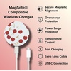 image:imageSonix x Sanrio Magnetic Charger for MagSafe for iPhone 16 iPhone 15 iPhone 14 iPhone 13 iPhone 12 Series  Fast Wireless Charger x 65ft Cable USBC  Hello Kitty Strawberry MilkCherry on Top