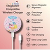 image:imageSonix x Sanrio Magnetic Charger for MagSafe for iPhone 16 iPhone 15 iPhone 14 iPhone 13 iPhone 12 Series  Fast Wireless Charger x 65ft Cable USBC  Hello Kitty Strawberry MilkHK  Friends Ice Cream Parlor