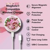 image:imageSonix x Sanrio Magnetic Charger for MagSafe for iPhone 16 iPhone 15 iPhone 14 iPhone 13 iPhone 12 Series  Fast Wireless Charger x 65ft Cable USBC  Hello Kitty Strawberry MilkMy Mel ody x Strawberry Shortcake