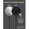 image:imageSonix x Sanrio Magnetic Charger for MagSafe for iPhone 16 iPhone 15 iPhone 14 iPhone 13 iPhone 12 Series  Fast Wireless Charger x 65ft Cable USBC  Hello Kitty Strawberry MilkMirror  Graphite