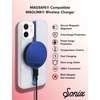 image:imageSonix x Sanrio Magnetic Charger for MagSafe for iPhone 16 iPhone 15 iPhone 14 iPhone 13 iPhone 12 Series  Fast Wireless Charger x 65ft Cable USBC  Hello Kitty Strawberry MilkMirror  Blue
