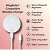 image:imageSonix x Sanrio Magnetic Charger for MagSafe for iPhone 16 iPhone 15 iPhone 14 iPhone 13 iPhone 12 Series  Fast Wireless Charger x 65ft Cable USBC  Hello Kitty Strawberry MilkPearl Tort
