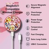 image:imageSonix x Sanrio Magnetic Charger for MagSafe for iPhone 16 iPhone 15 iPhone 14 iPhone 13 iPhone 12 Series  Fast Wireless Charger x 65ft Cable USBC  Hello Kitty Strawberry MilkHello Kitty  Friends x Strawberry Shortcake