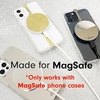 image:imageSonix x Sanrio Magnetic Charger for MagSafe for iPhone 16 iPhone 15 iPhone 14 iPhone 13 iPhone 12 Series  Fast Wireless Charger x 65ft Cable USBC  Hello Kitty Strawberry MilkMirror  Graphite