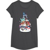 image:imageToca Life x Hello Kitty amp Friends Diner TShirtDark Heather Grey