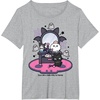 image:imageToca Life x Hello Kitty amp Friends Kuromi Vanity TShirtHeather Grey