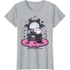 image:imageToca Life x Hello Kitty amp Friends Kuromi Vanity TShirtHeather Grey