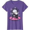 image:imageToca Life x Hello Kitty amp Friends Kuromi Vanity TShirtPurple Heather