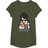 image:imageToca Life x Hello Kitty amp Friends Snack Attack TShirtOlive Green