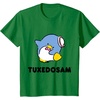 image:imageTuxedosam Character Front and Back TShirt SmallKelly Green