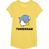 image:imageTuxedosam Character Front and Back TShirt SmallLemon Yellow