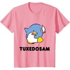 image:imageTuxedosam Character Front and Back TShirt SmallPink