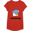 image:imageTuxedosam Character Front and Back TShirt SmallRed