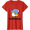 image:imageTuxedosam Character Front and Back TShirt SmallRed