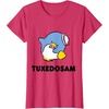 image:imageTuxedosam Character Front and Back TShirt SmallRed Heather