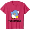 image:imageTuxedosam Character Front and Back TShirt SmallRed Heather