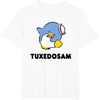 image:imageTuxedosam Character Front and Back TShirt SmallWhite