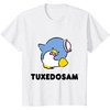 image:imageTuxedosam Character Front and Back TShirt SmallWhite