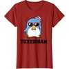 image:imageTuxedosam Summer Sunglasses TShirtCranberry Red
