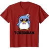 image:imageTuxedosam Summer Sunglasses TShirtCranberry Red