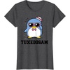 image:imageTuxedosam Summer Sunglasses TShirtDark Heather Grey