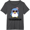 image:imageTuxedosam Summer Sunglasses TShirtDark Heather Grey