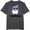 image:imageTuxedosam Summer Sunglasses TShirtDark Heather Grey