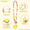 image:imageiFace Hello Kitty and Friends Beaded Wristlet Universal Phone Charm Strap  Cute Wrist Chain Lanyard Aesthetic Decor Strap for Cell Phone Camera Keys AirPods Keychainsl Pochacco  Banana