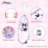 image:imageiFace Hello Kitty and Friends Beaded Wristlet Universal Phone Charm Strap  Cute Wrist Chain Lanyard Aesthetic Decor Strap for Cell Phone Camera Keys AirPods Keychainsc Kuromi and Baku