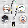 image:imageiFace Hello Kitty and Friends Beaded Wristlet Universal Phone Charm Strap  Cute Wrist Chain Lanyard Aesthetic Decor Strap for Cell Phone Camera Keys AirPods Keychainsi BadtzMaru