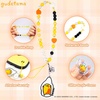 image:imageiFace Hello Kitty and Friends Beaded Wristlet Universal Phone Charm Strap  Cute Wrist Chain Lanyard Aesthetic Decor Strap for Cell Phone Camera Keys AirPods Keychainsf Gudetama