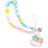 image:imageiFace Hello Kitty and Friends Beaded Wristlet Universal Phone Charm Strap  Cute Wrist Chain Lanyard Aesthetic Decor Strap for Cell Phone Camera Keys AirPods Keychainsj Little Twin Stars