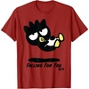 image:imageBadtz  Maru Falling For You Tee Shirt TShirtCranberry Red