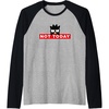 image:imageBadtzMaru Not Today Japan Raglan Baseball TeeBlackAthletic Heather