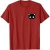 image:imageChococat Front and Back Logo Tee Shirt TShirtCranberry Red