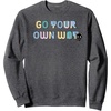 image:imageChococat Go Your Own Way SweatshirtDark Heather Grey