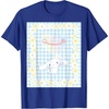 image:imageCinnamoroll Bubble Blue Ginham Daisy TShirt SmallRoyal Blue