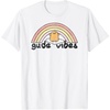 image:imageGudetama Gude Vibes Good Vibes Rainbow TShirt SmallWhite