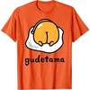 image:imageGudetama The Lazy Egg Backside Logo Tee Shirt TShirtOrange