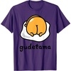 image:imageGudetama The Lazy Egg Backside Logo Tee Shirt TShirtPurple