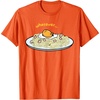 image:imageGudetama Whatever Pasta Tee Shirt TShirtOrange