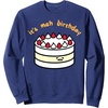image:imageGudetama the Lazy Egg Its Meh Birthday Cake SweatshirtNavy Blue