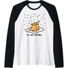 image:imageGudetama the Lazy Egg Its Meh my Birthday Confetti Party Raglan Baseball TeeBlackWhite