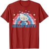 image:imageHello Kitty America USA Rainbow TShirtCranberry Red