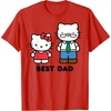 image:imageHello Kitty Best Dad Fathers Day TShirt SmallRed