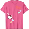 image:imageHello Kitty Candy Hearts Valentine Tee Shirt TShirtPink Heather