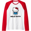 image:imageHello Kitty Character Front and Back Raglan Baseball TeeRedWhite