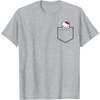 image:imageHello Kitty Chest Pocket TShirtHeather Grey